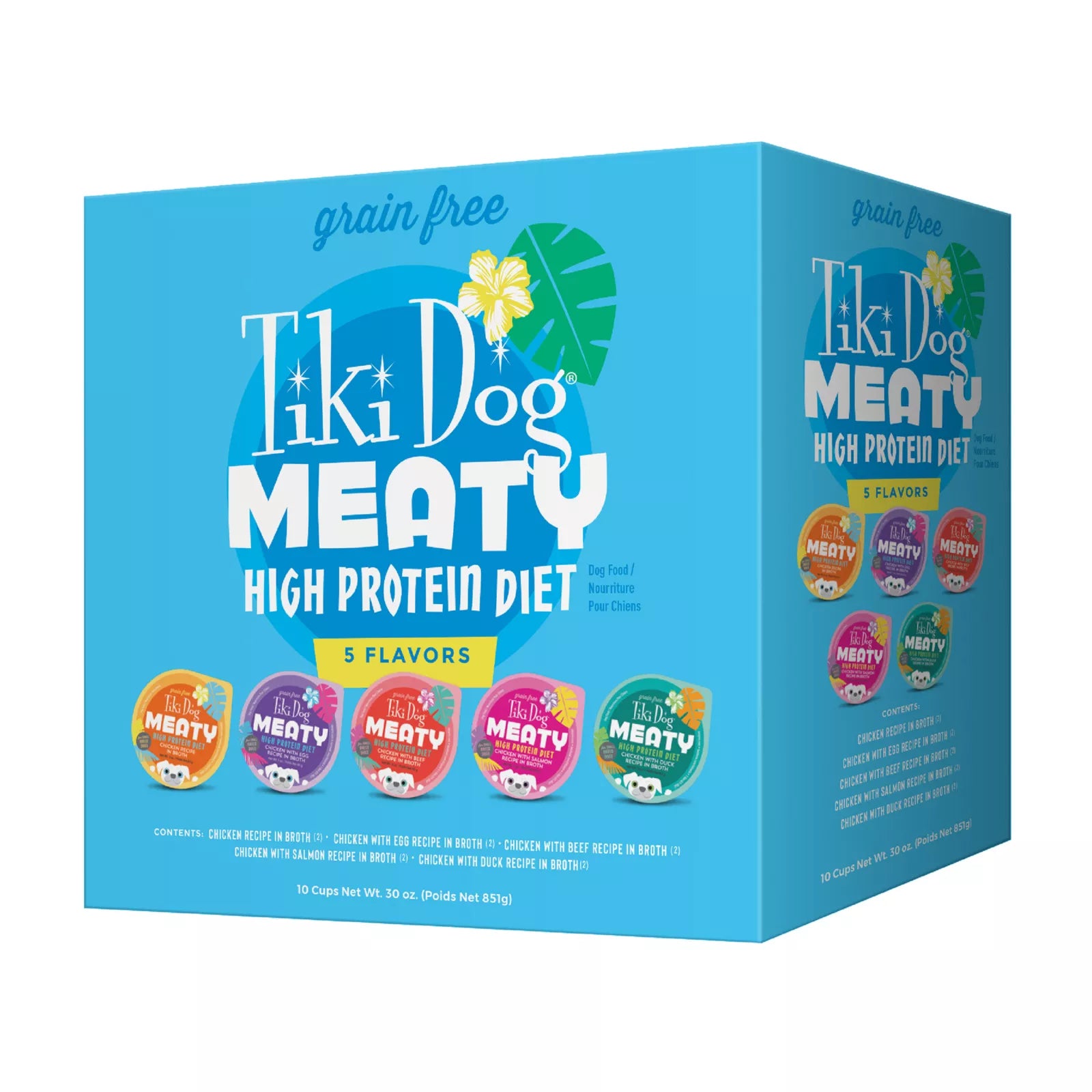Tiki Dog 狗狗专用 肉冻布丁碗礼盒 一套10枚入