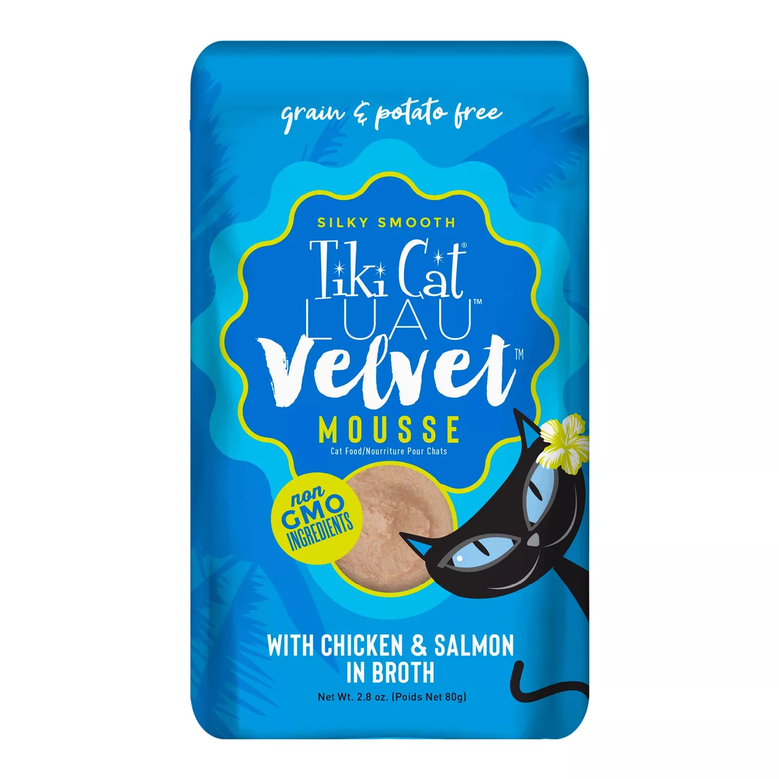 Tiki Cat Velvet Mousse - Chicken & Salmon