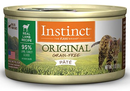 Instinct Original Grain Free Real Lamb Recipe For Cat 3oz - Maokids Pet