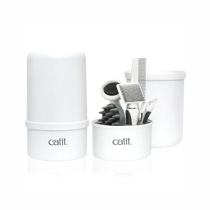 Catit Grooming Kit - For Shorthair Cat - Maokids Pet