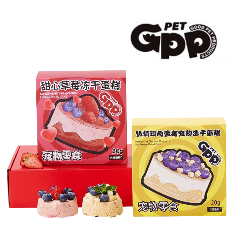 GPP Freeze-Dried Dog Cake - 4 Flavors