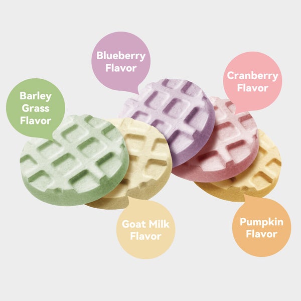 Ranova Freeze Dried Waffle (Mixed Flavor) For Dog & Cat - 60g - Maokids Pet