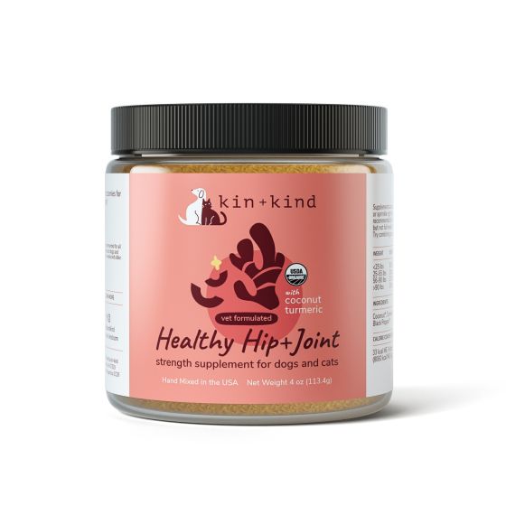 Kin + Kind Organic Healthy Hip & Joint Supplement For Dog & Cat - 4oz - Maokids Pet