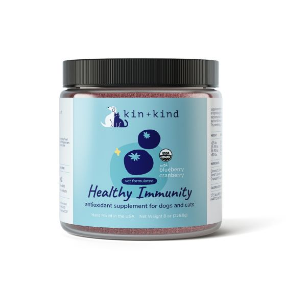 Kin + Kind Organic Healthy Immunity Supplement For Dog & Cat - 4oz - Maokids Pet