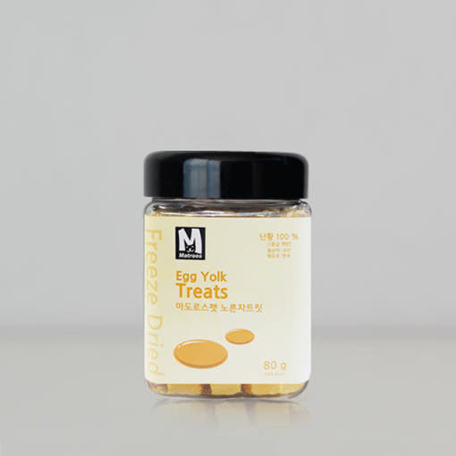 Matroos Freeze Dried Egg Yolk Treats For Cat & Dog - 80g