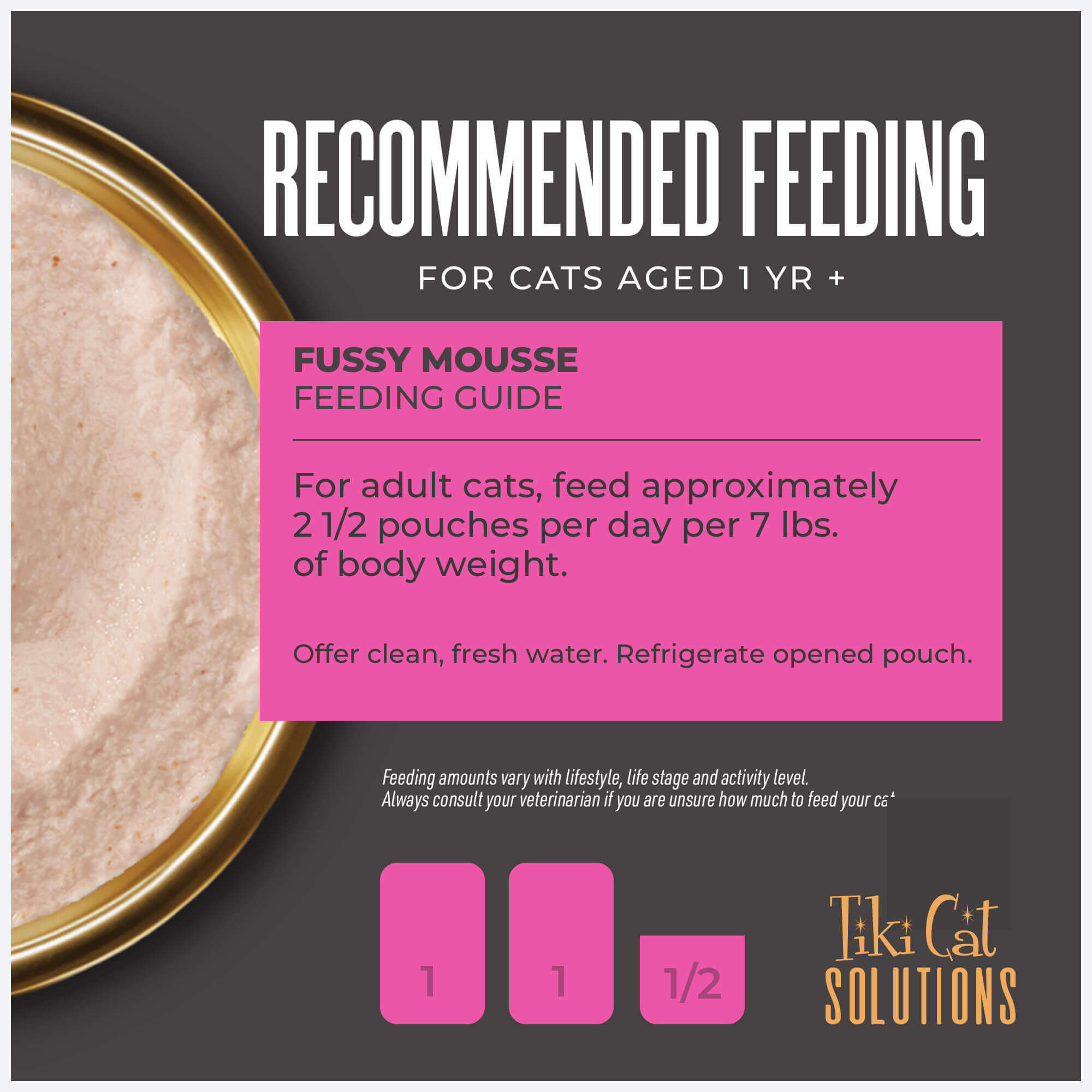 Tiki Cat Solution™ Fussy Duck Liver & Egg Cat Wet Food - 2.4oz
