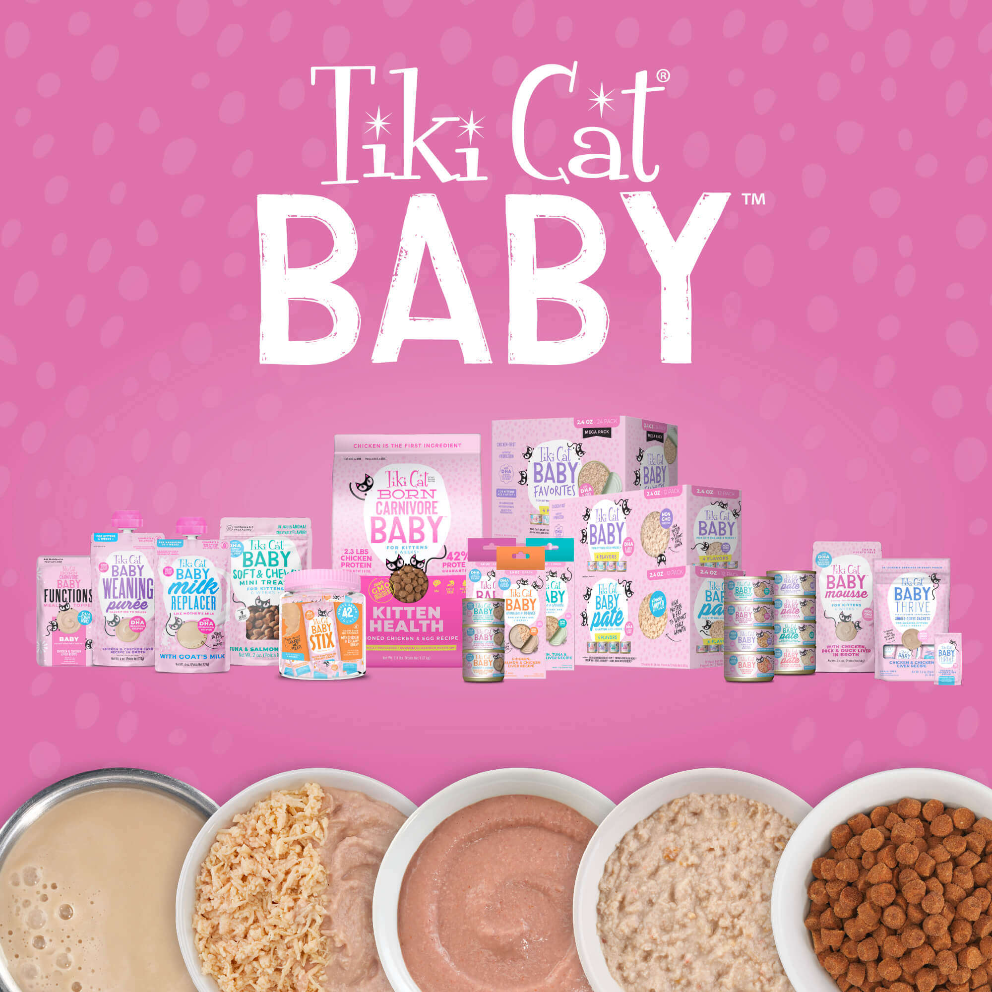 Tiki Cat Baby Milk Replacer With Goat’s Milk