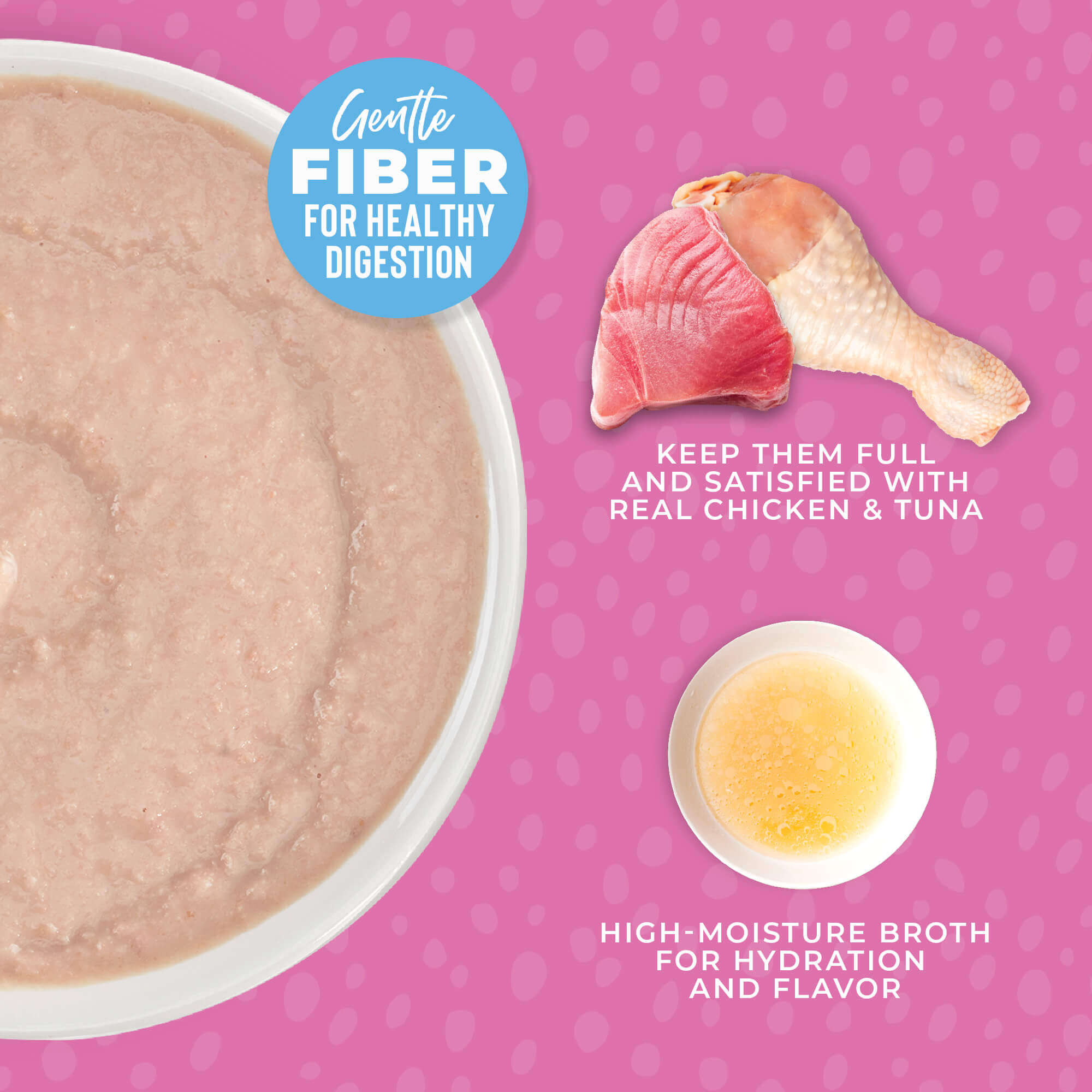 Tiki Cat Baby Mousse Wet Cat Food - Chicken, Tuna & Chicken Liver