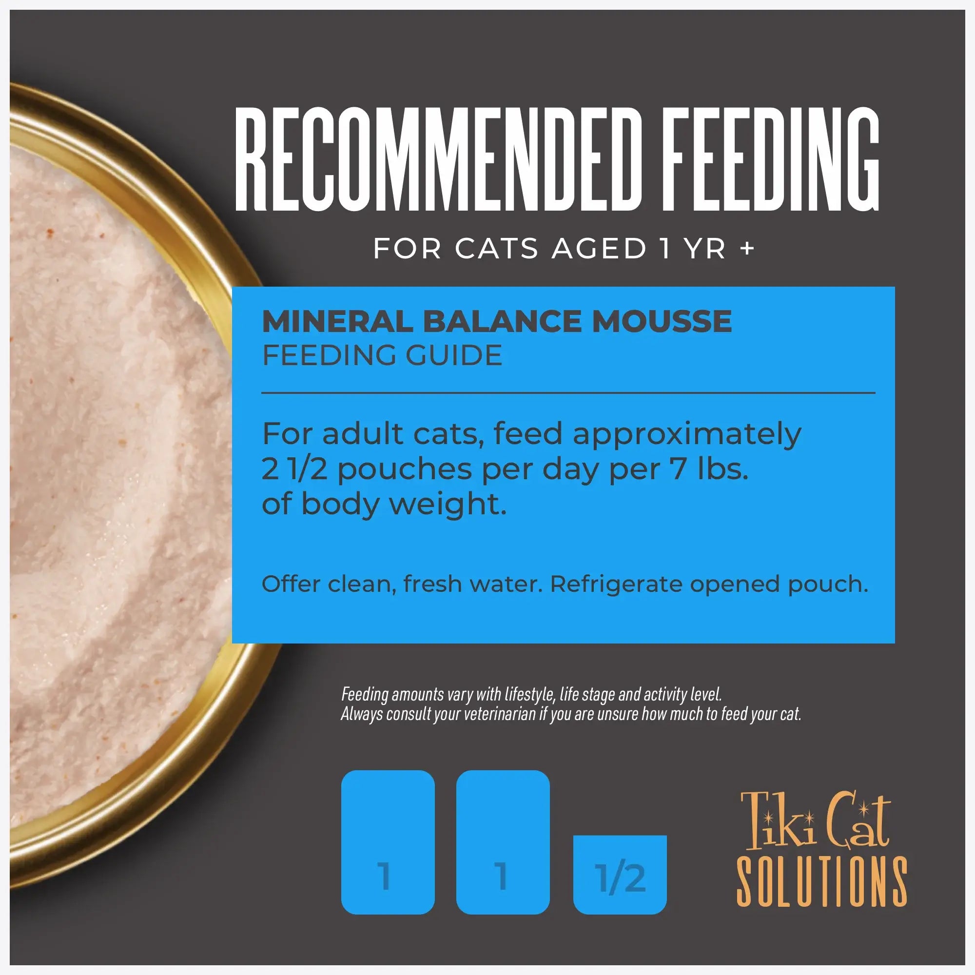 Tiki Cat Solution™ Mineral Balance Tuna & Salmon Recipe Cat Wet Food - 2.4oz