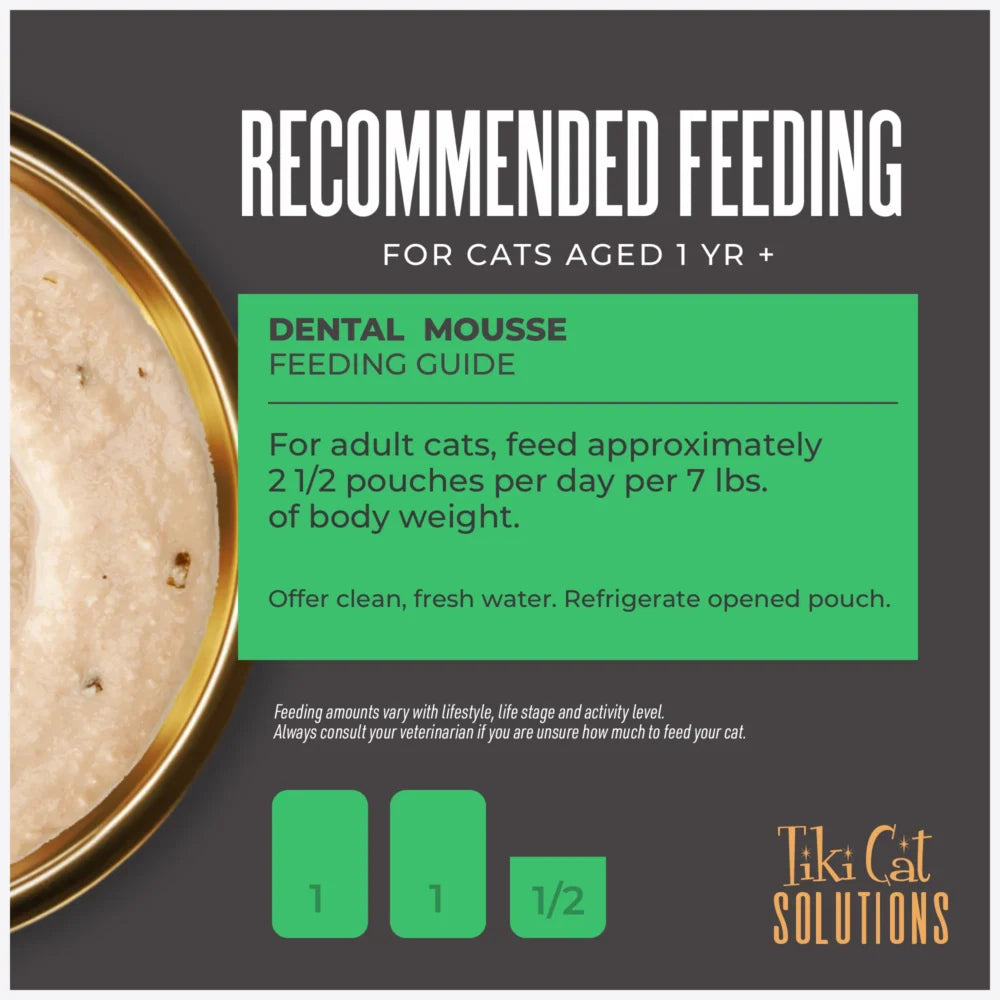 Tiki Cat Solution™ Dental Care Chicken Recipe Cat Wet Food - 2.4oz