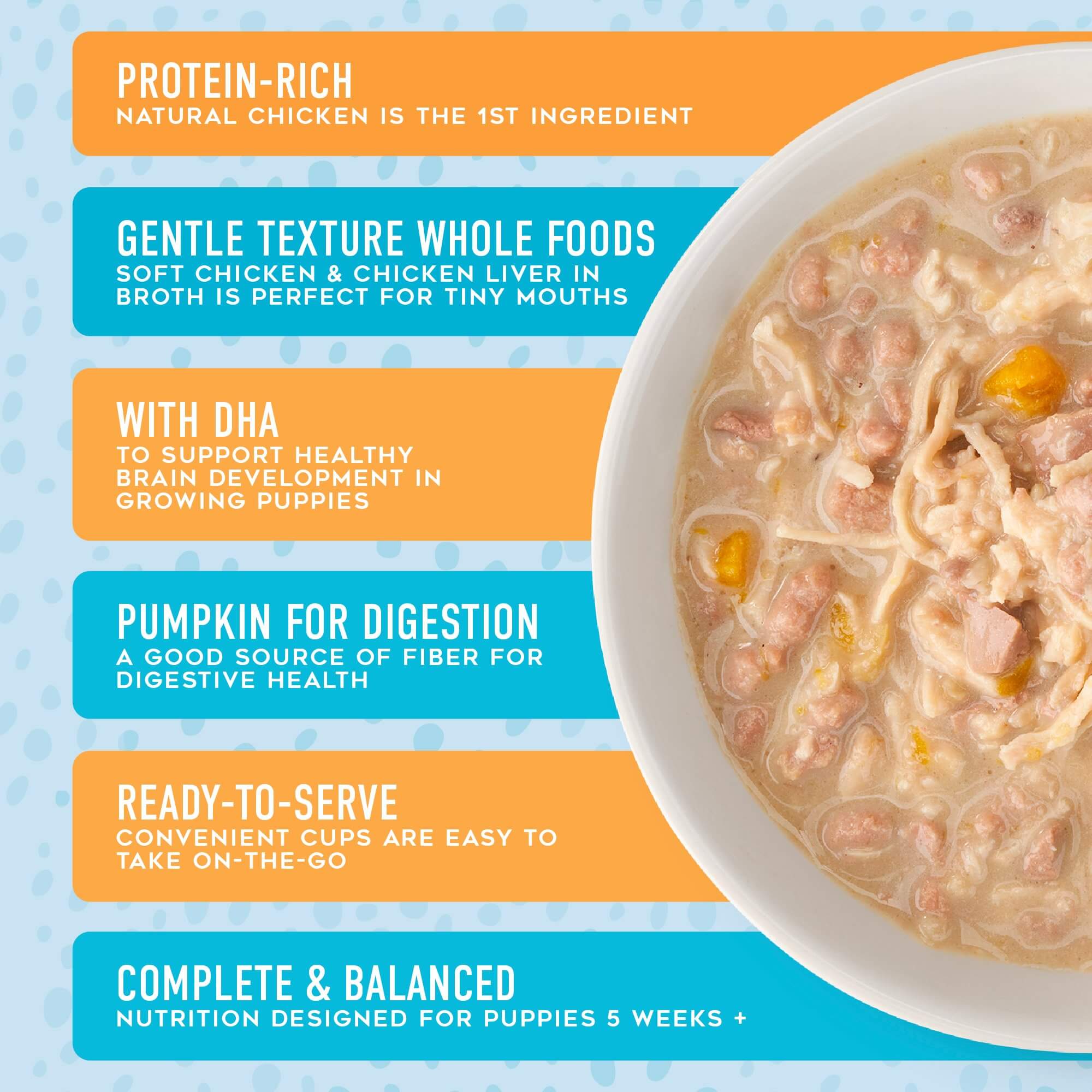 Tiki Dog Baby Whole Foods Chicken & Chicken Liver Recipe in Broth