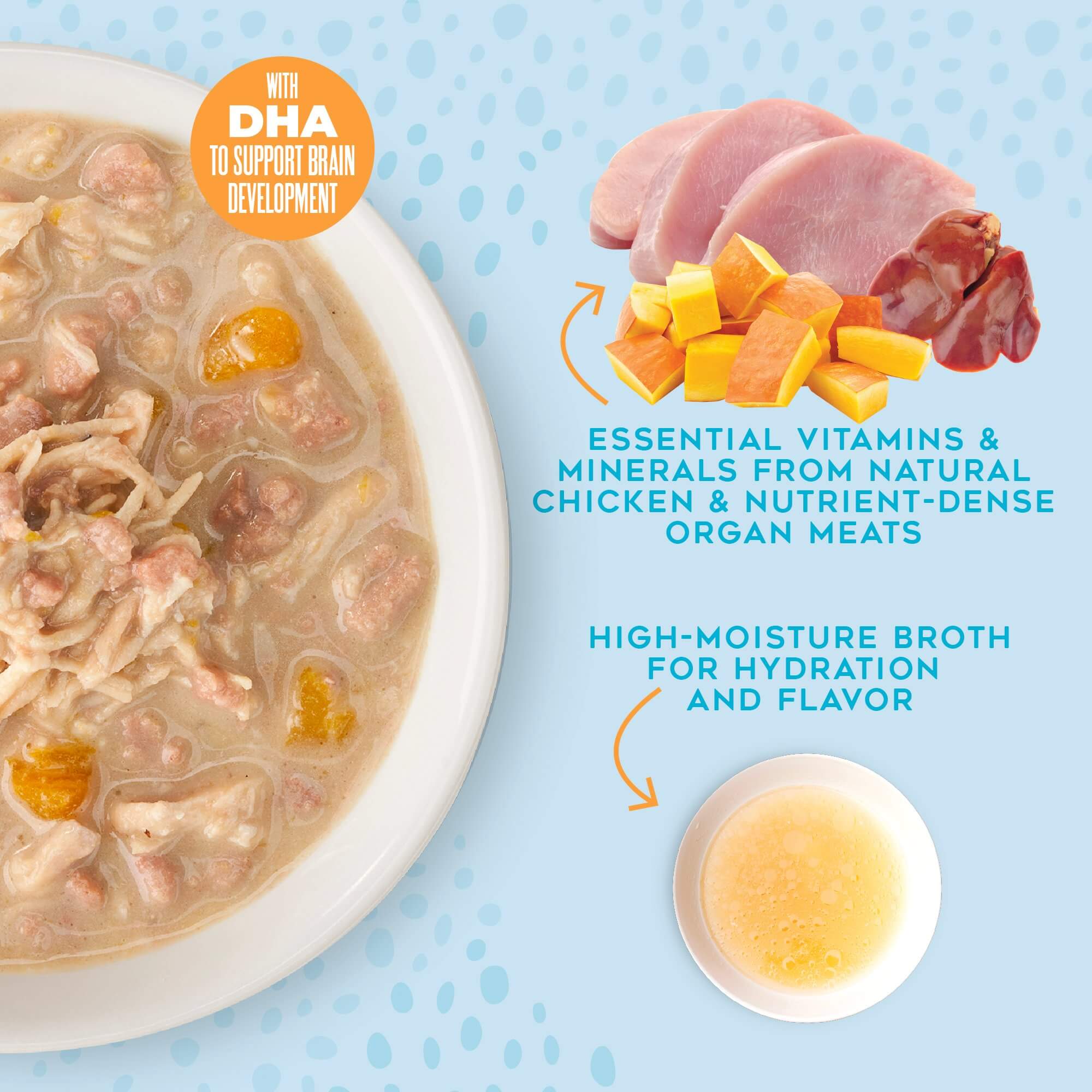 Tiki Dog Baby Whole Foods Chicken & Chicken Liver Recipe in Broth