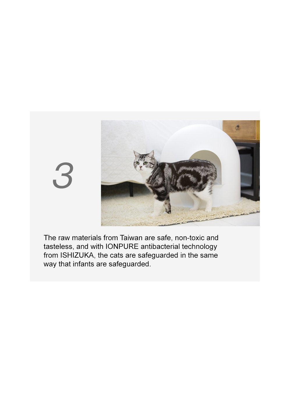 Pidan "Igloo" Cat Litter Box with litter scoop - Maokids Pet