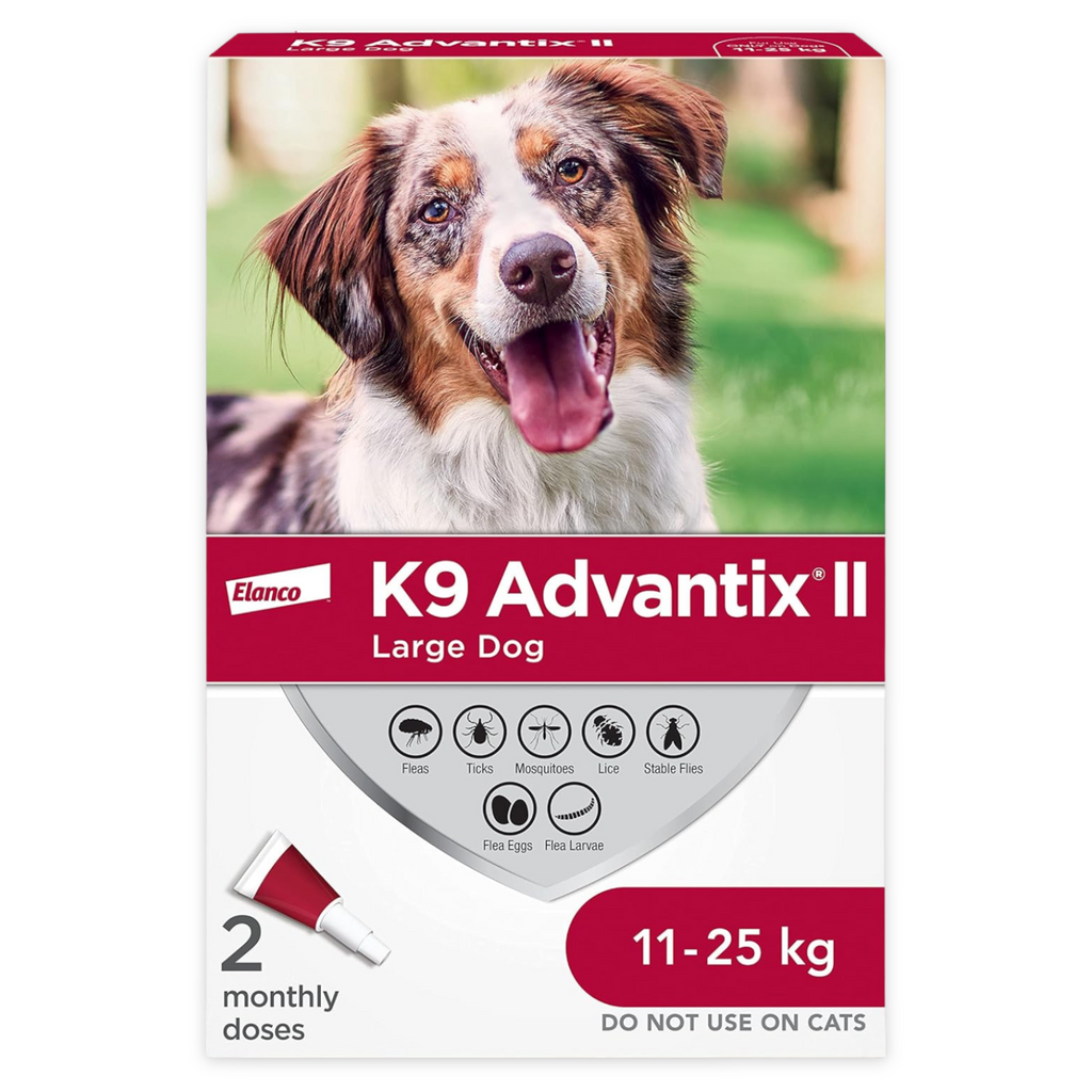 K9 Advantix II Topical Flea & Tick Protection for Large Breed Dogs - Maokids Pet