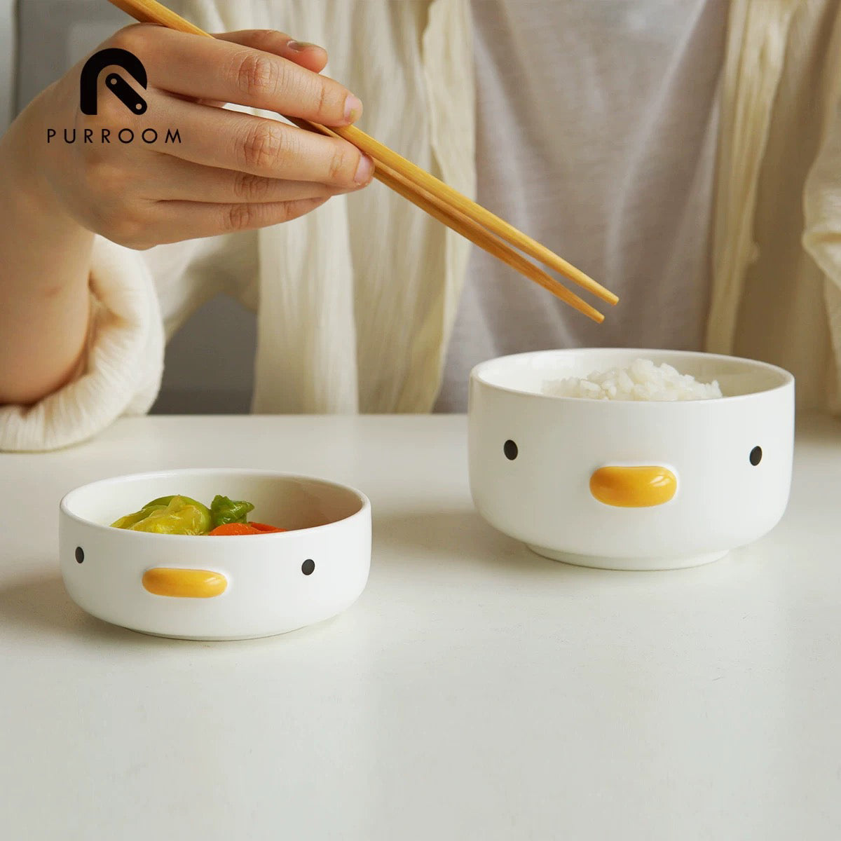 Purroom Little Chick Dipping Dish For Human Use - Maokids Pet