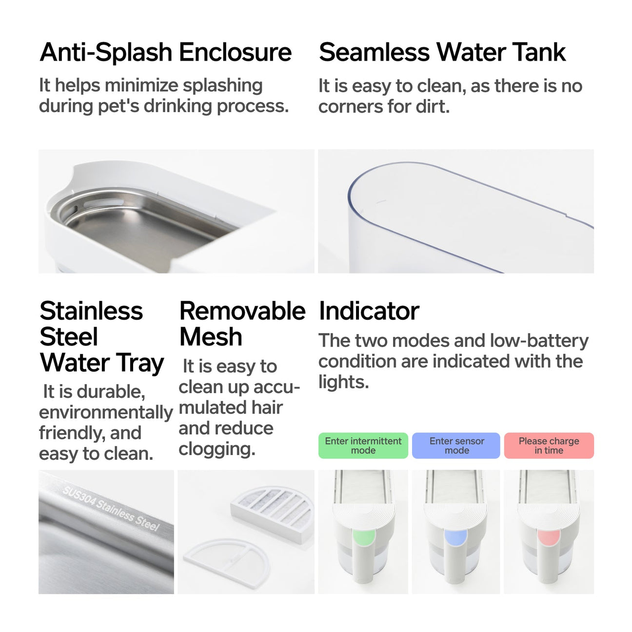 Pidan Cat Water Fountain Wireless Type - Maokids Pet