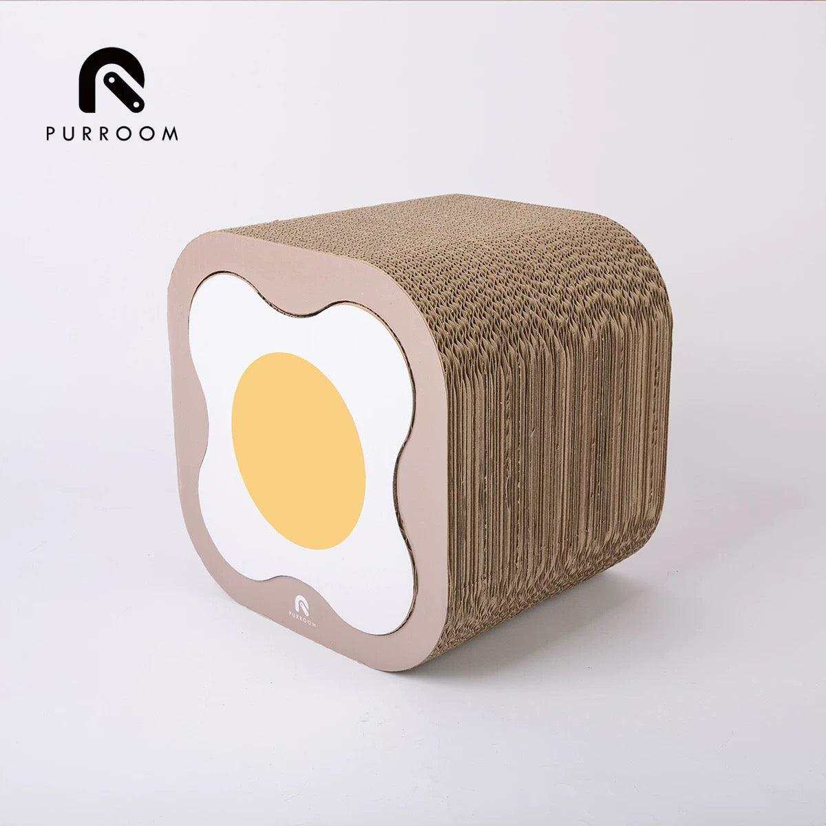 Purroom Egg Flower Combination Cat Scratchboard - Maokids Pet