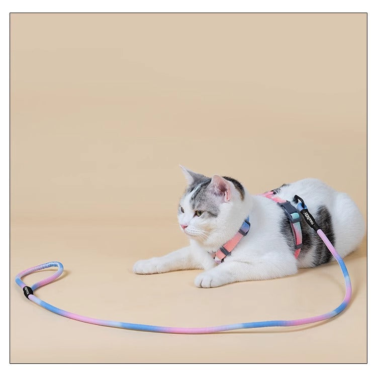 Touchdog H-Shaped Cat Harness & Leash Set – 3 Colors Available