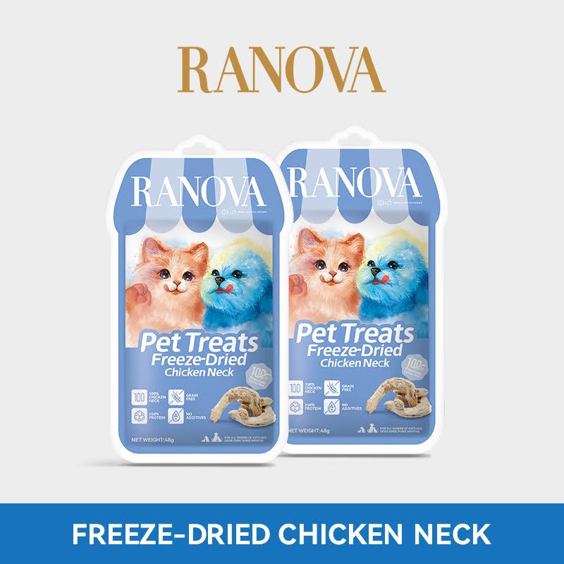 Ranova Freeze Dried Chicken Neck For Cat & Dog
