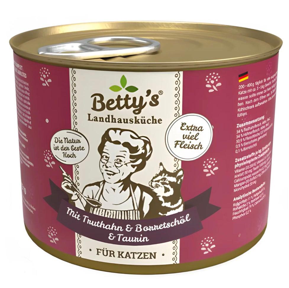 Betty's Country Kitchen Cat Wet Food - Turkey & Borage Oil 200g - Maokids Pet