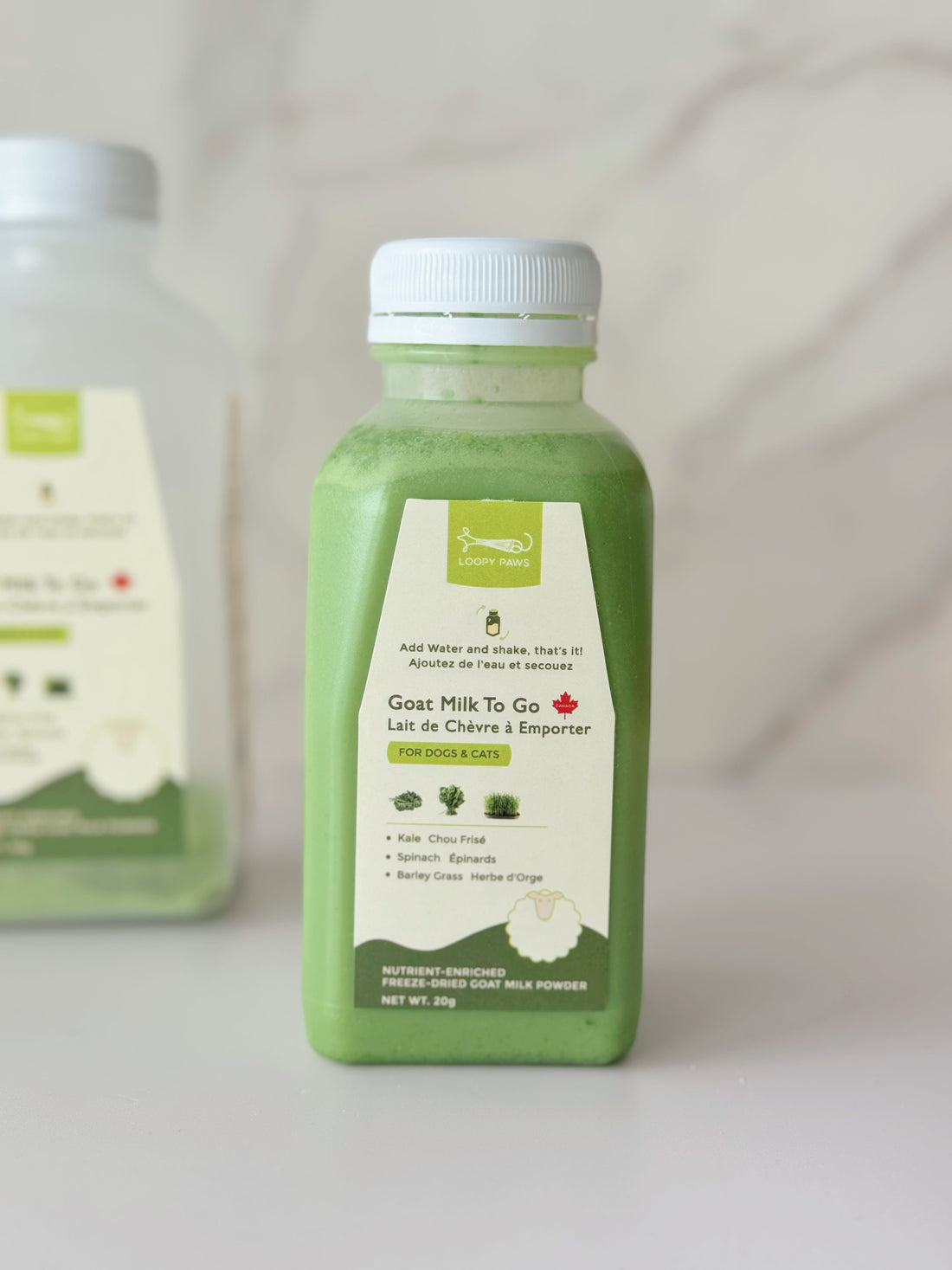 Loopypaws Goat Milk To Go For Cat & Dog - Mixed Veggies - 320ml - Maokids Pet