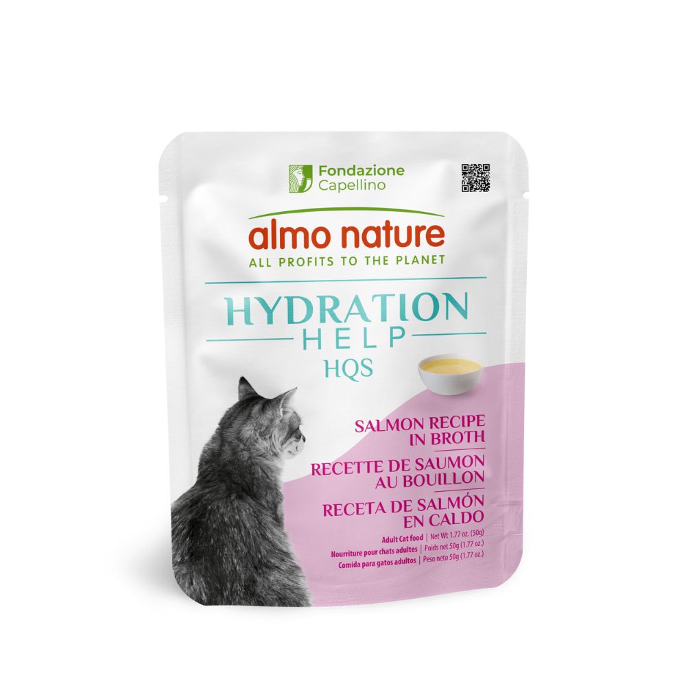 Almo Nature HFC Hydration Help HQS - Salmon Recipe In Broth
