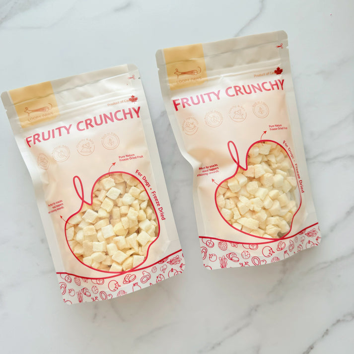 Loopypaws Fruity Crunchy Dog Treats - Apple - 30g - Maokids Pet