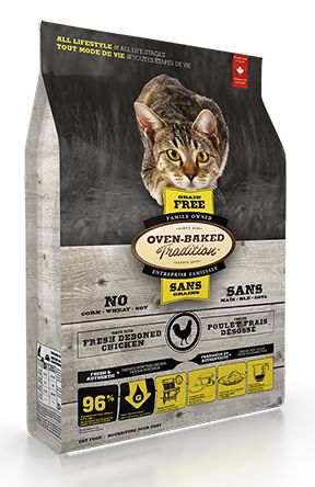Oven-Baked Tradition Grain Free Chicken Cat Food - Maokids Pet
