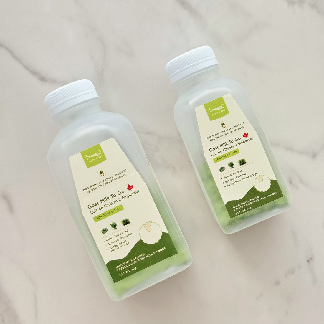 Loopypaws Goat Milk To Go For Cat & Dog - Mixed Veggies - 320ml - Maokids Pet