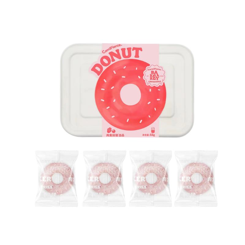 肉食凶猛 犬猫通用 酸奶甜甜圈🍩冻干零食 四口味可选