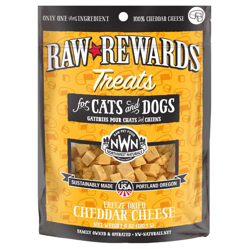Northwest Naturals Cheddar Cheese Treats For Dog & Cat - 6 oz - Maokids Pet