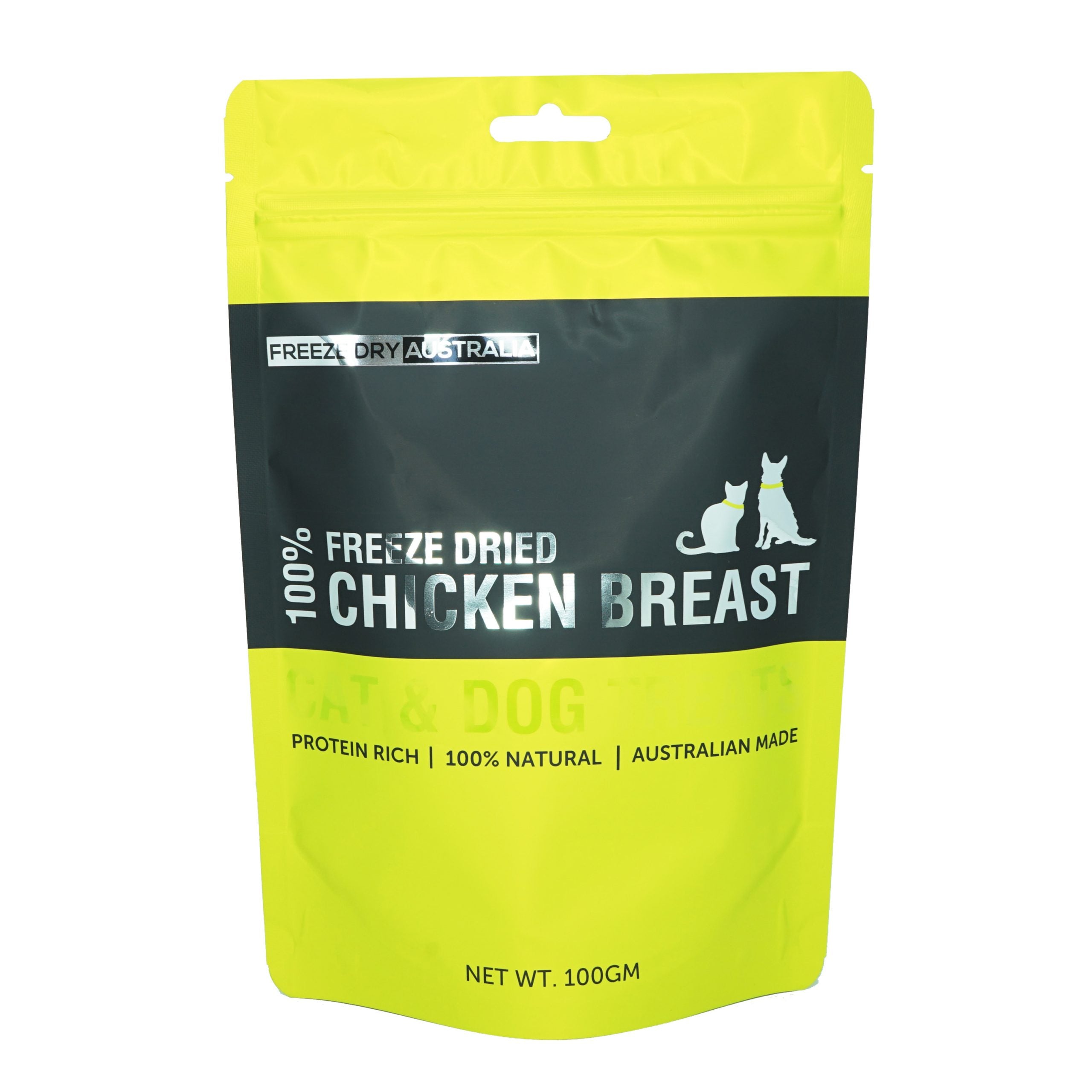 Freeze-Dry Australia's Chicken Breast Chunks For Dog & Cat - Maokids Pet