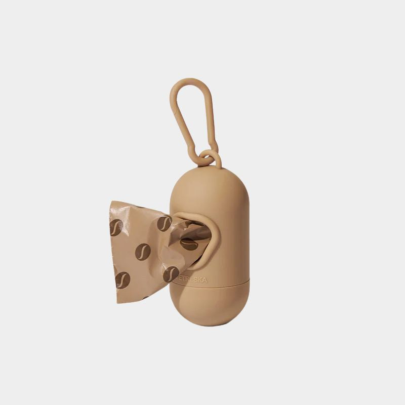 Vetreska Coffee Pet Poop Bags & Dispenser - Maokids Pet