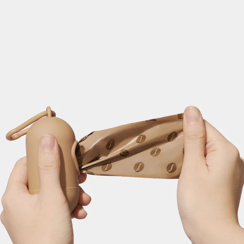 Vetreska Coffee Pet Poop Bags & Dispenser - Maokids Pet