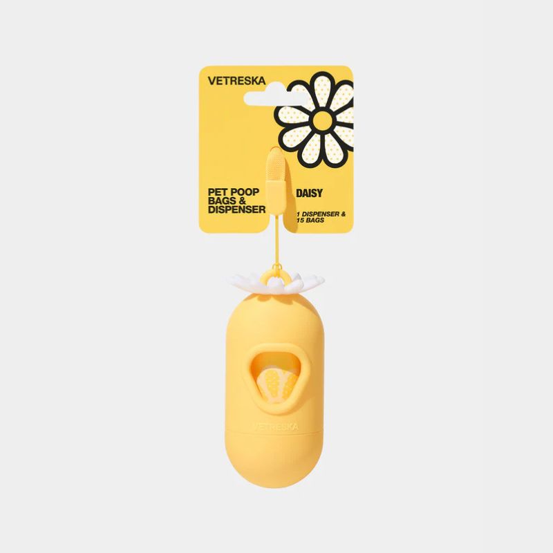 Vetreska Daisy Pet Poop Bags & Dispenser - Maokids Pet
