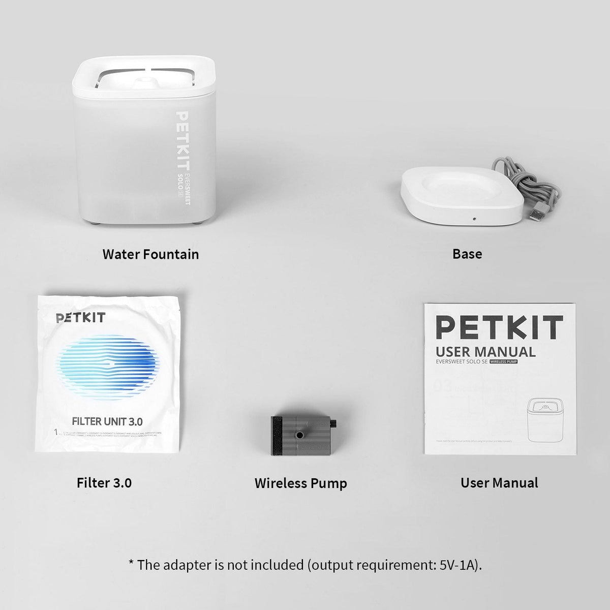 Petkit EverSweet Solo SE Pet Water Fountain - Maokids Pet