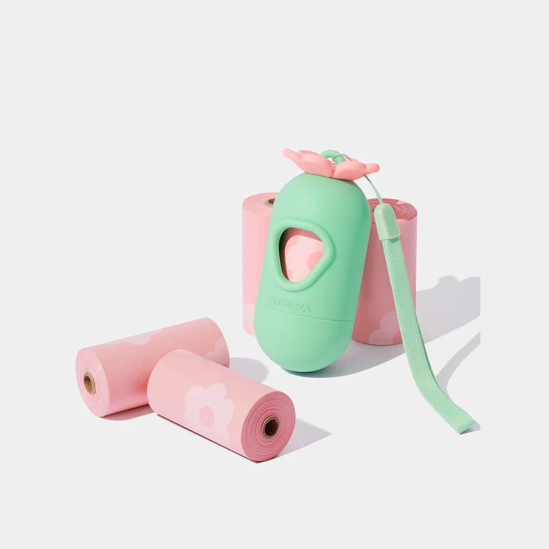 Vetreska Flora Pet Poop Bags & Dispenser - Maokids Pet