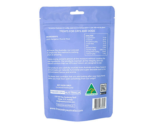 Freeze-Dry Australia's Kangaroo Cookie Treats For Dog & Cat - Maokids Pet