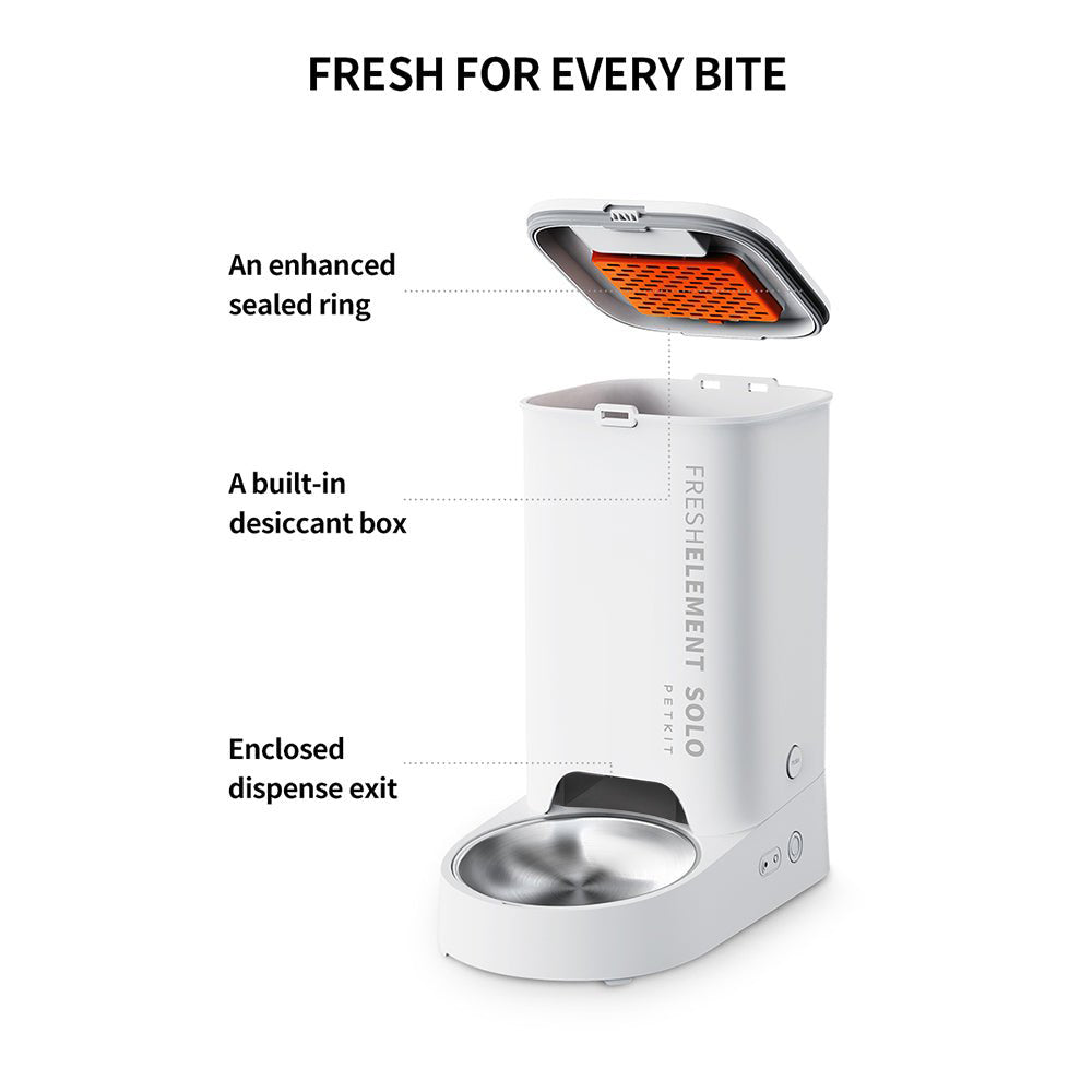 Petkit Fresh Element Solo Automatic Feeder - Maokids Pet