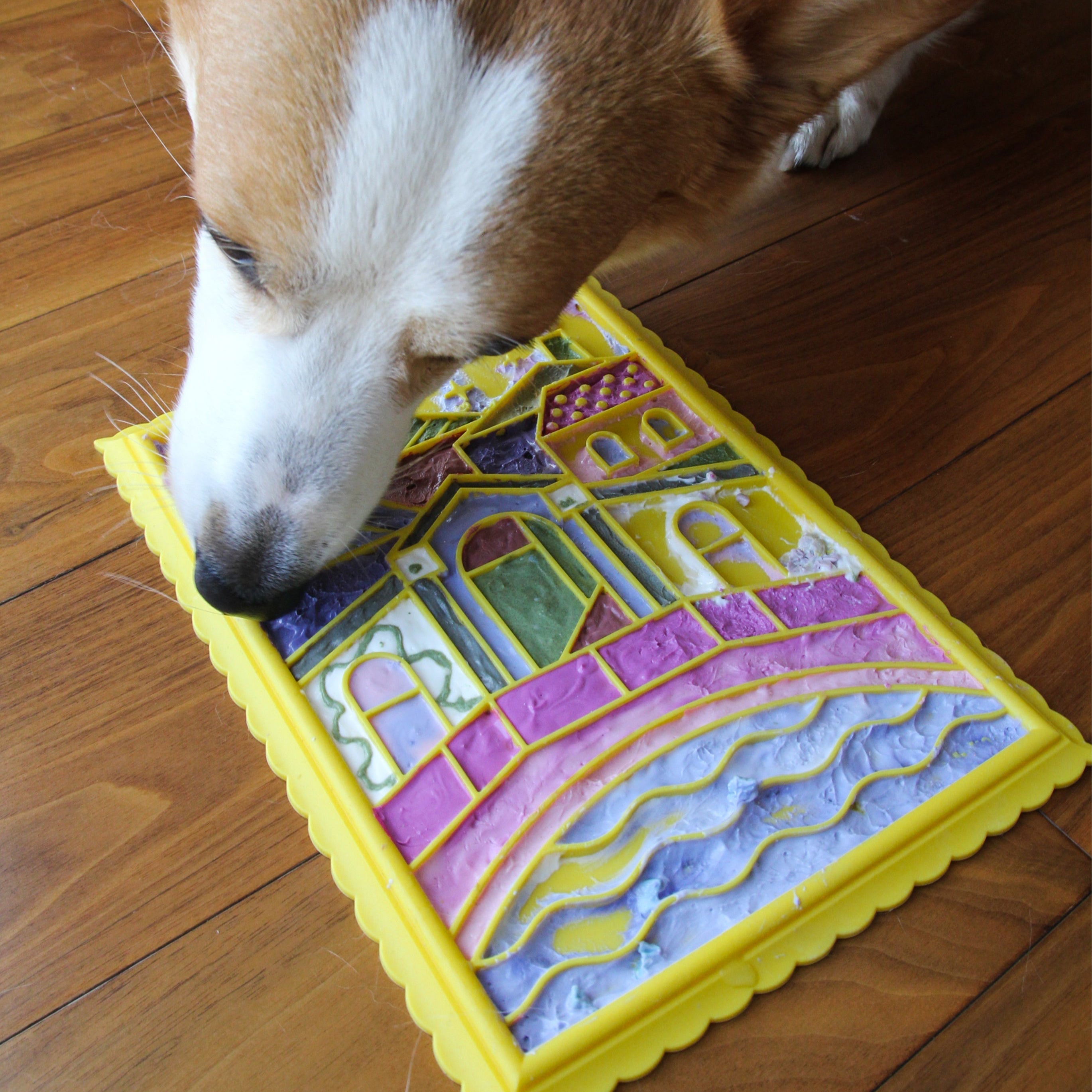 Ululina Venice Canvas Pet Lick Mat - Maokids Pet