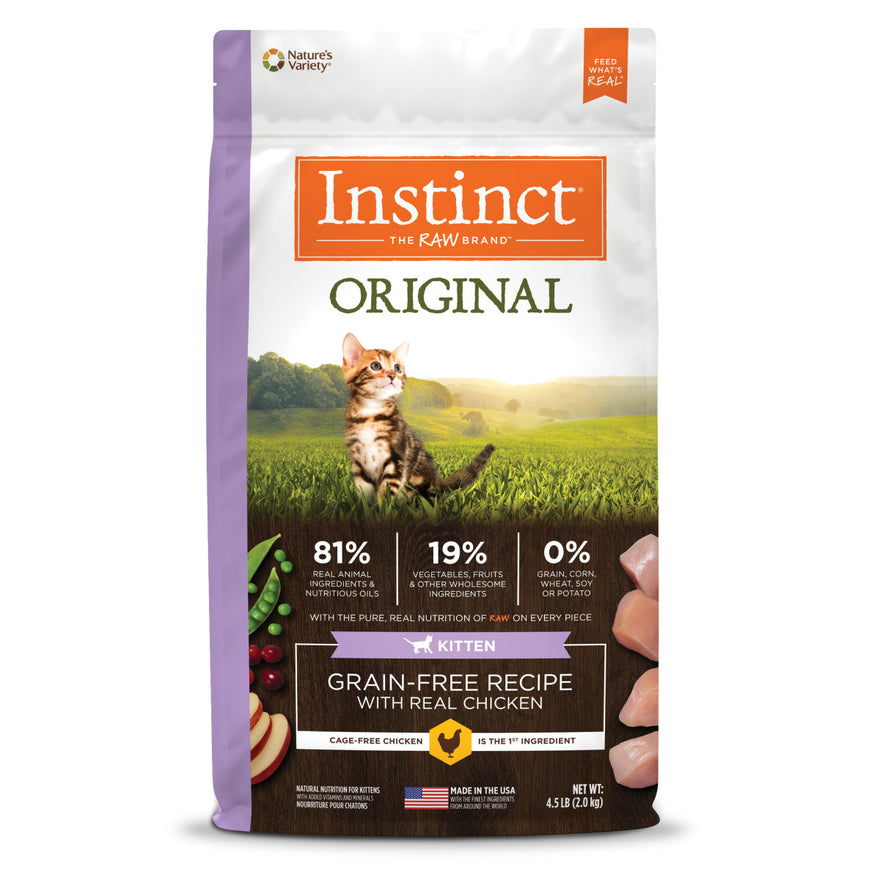 Instinct Original Kitten Dry Food - Chicken - Maokids Pet