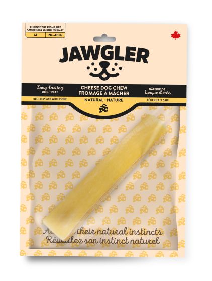Jawgler Cheese Dog Chew - Cheese Flavor