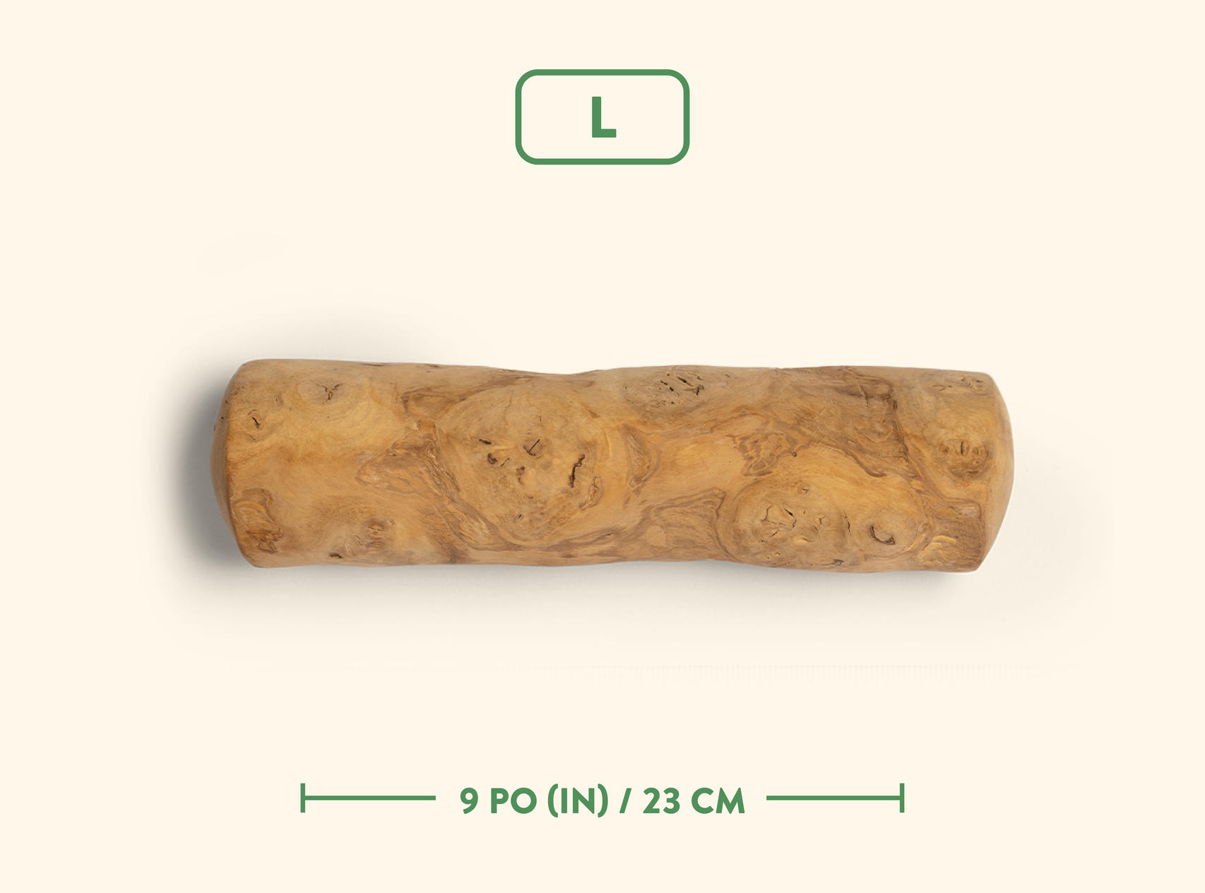 Jawgler Java Wood Dog Chew - Smoked Ham
