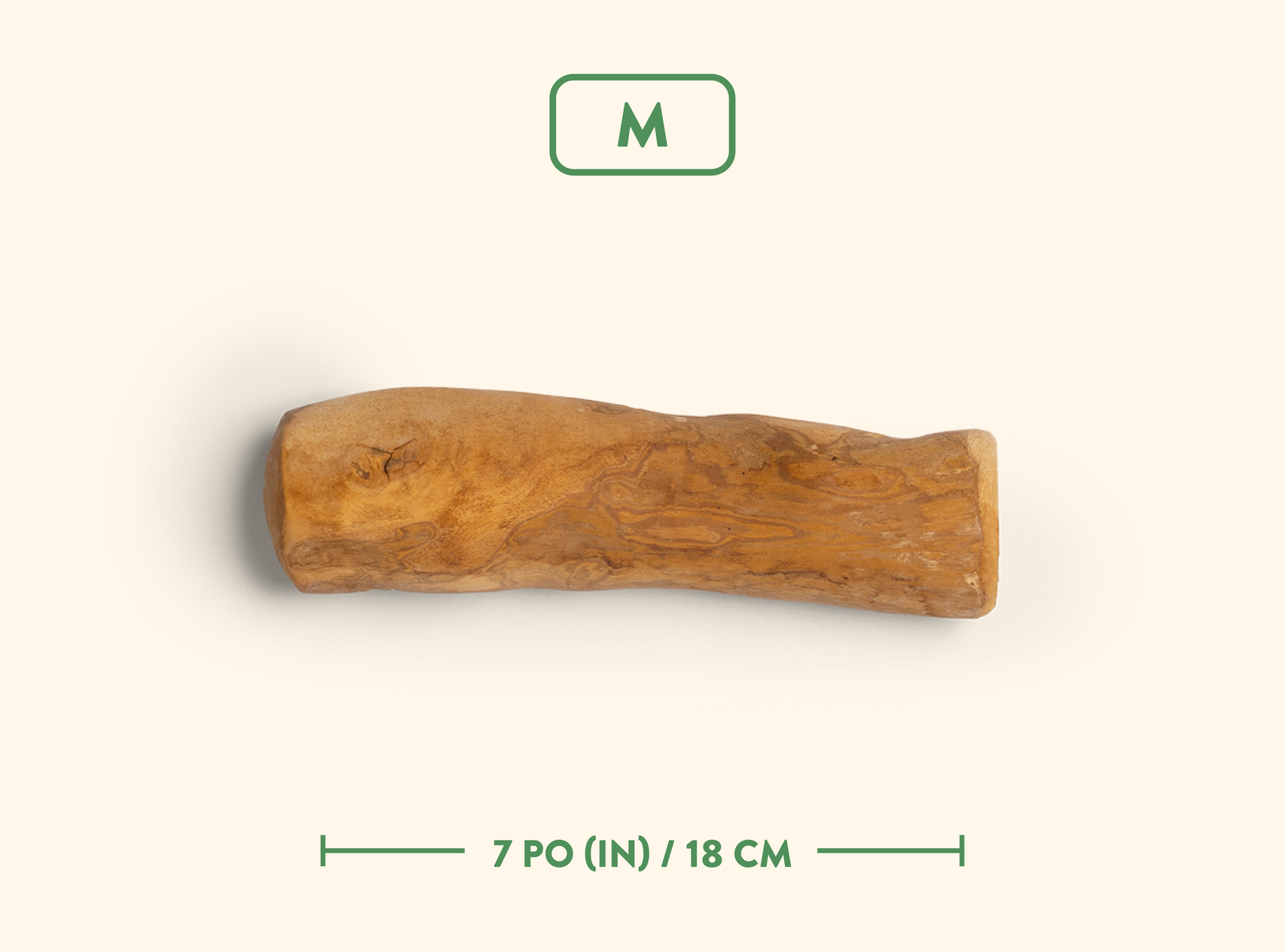 Jawgler Java Wood Dog Chew - Smoked Ham