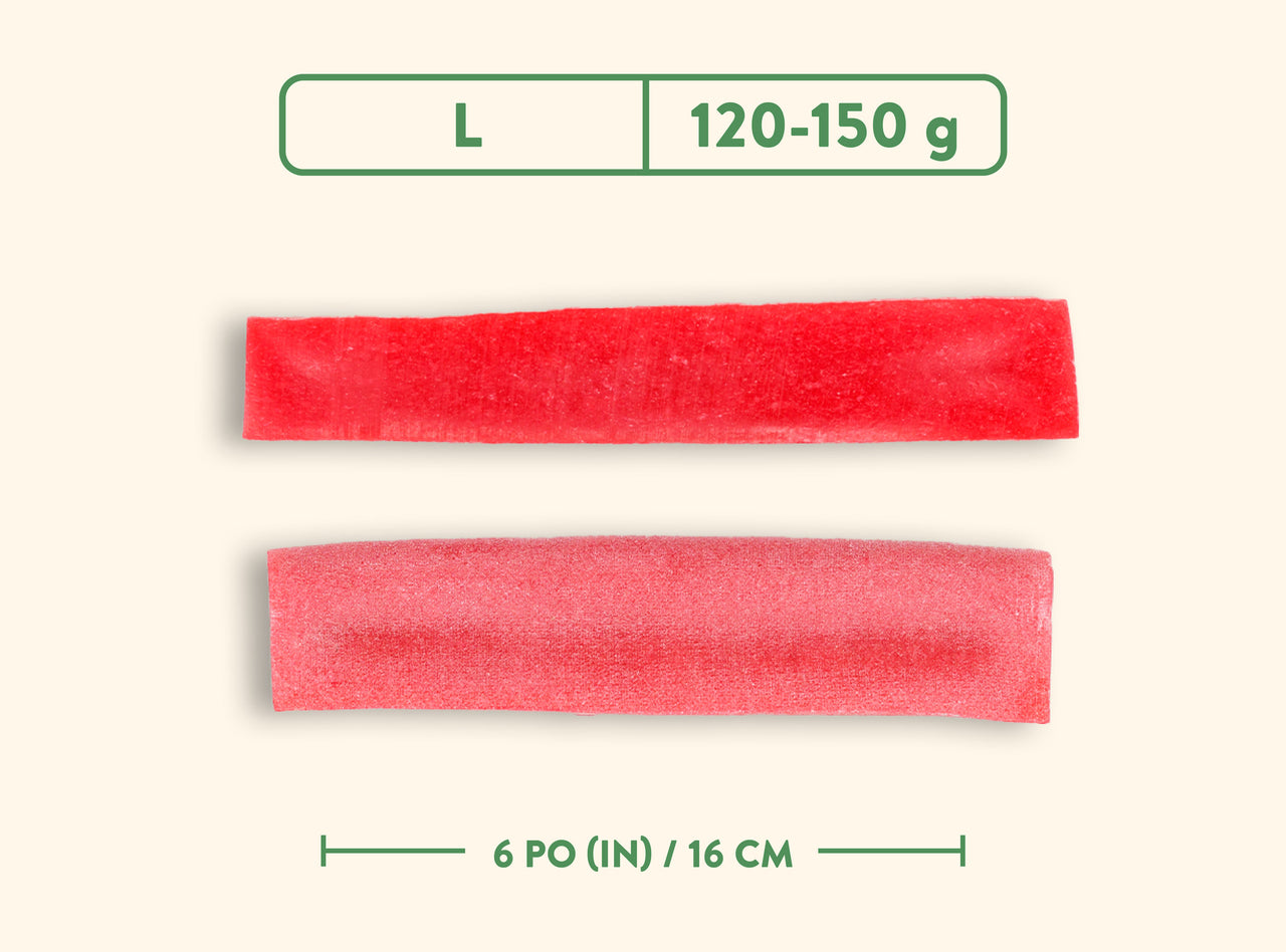 Jawgler Cheese Dog Chew - Strawberry Flavor