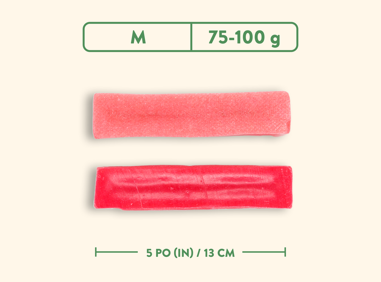 Jawgler Cheese Dog Chew - Strawberry Flavor