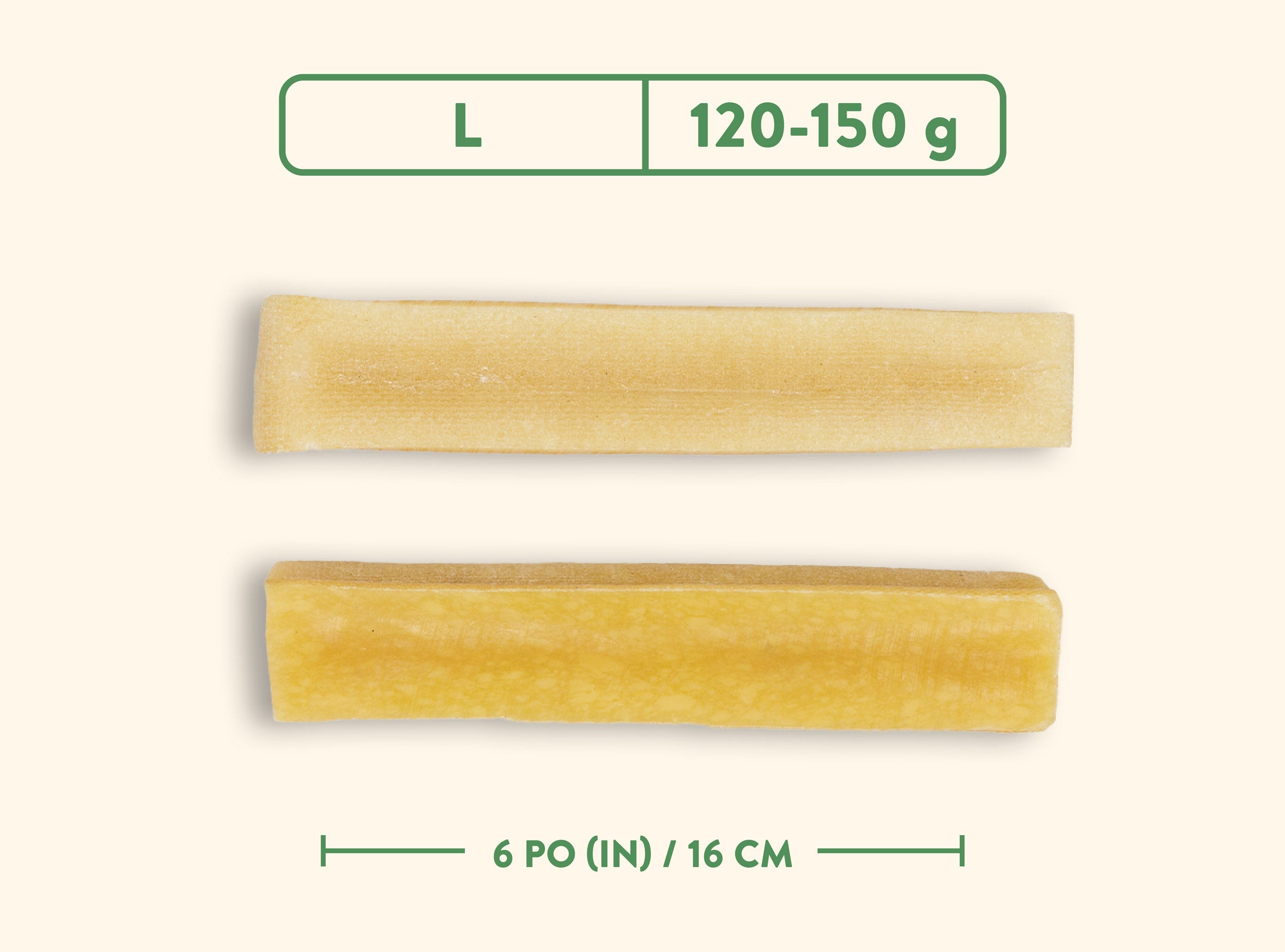 Jawgler Cheese Dog Chew - Cheese Flavor