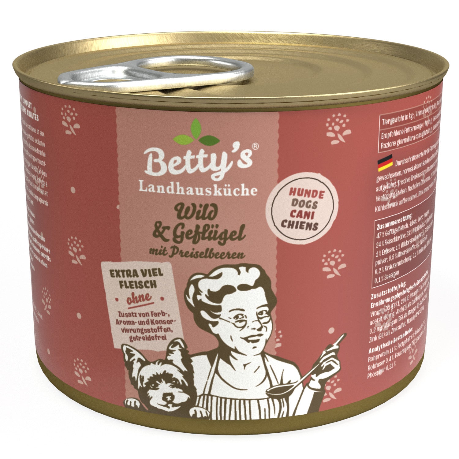 Betty’s Country Kitchen Dog Wet Food - Venison & Poultry