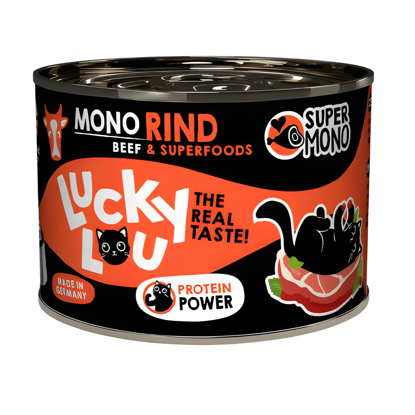 LuckyLou SuperMono Single Ingredient - Beef with Cranberry & Catnip