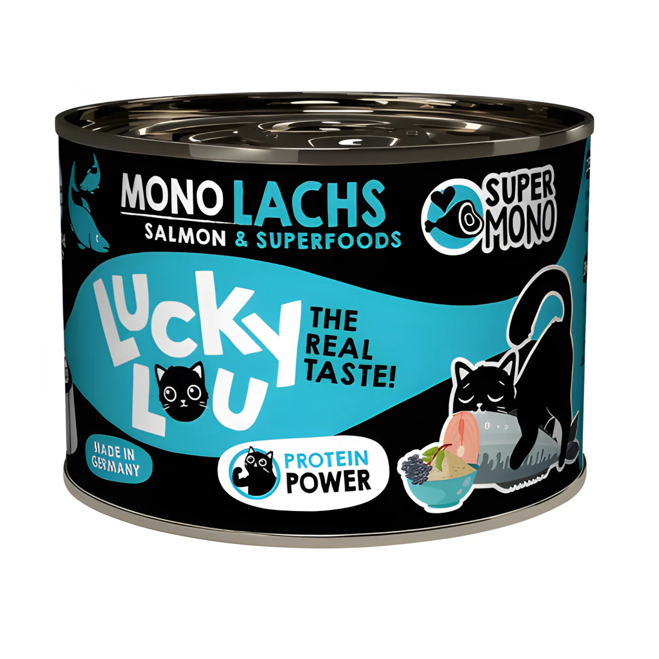 LuckyLou SuperMono Single Ingredient - Salmon with Elderberries & Brewer's Yeast
